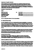 Sample letter of appeals